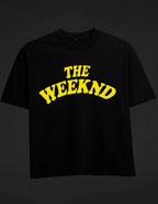 THE WEEKND  streetwear  Oversized T-Shirt