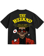 THE WEEKND  streetwear  Oversized T-Shirt