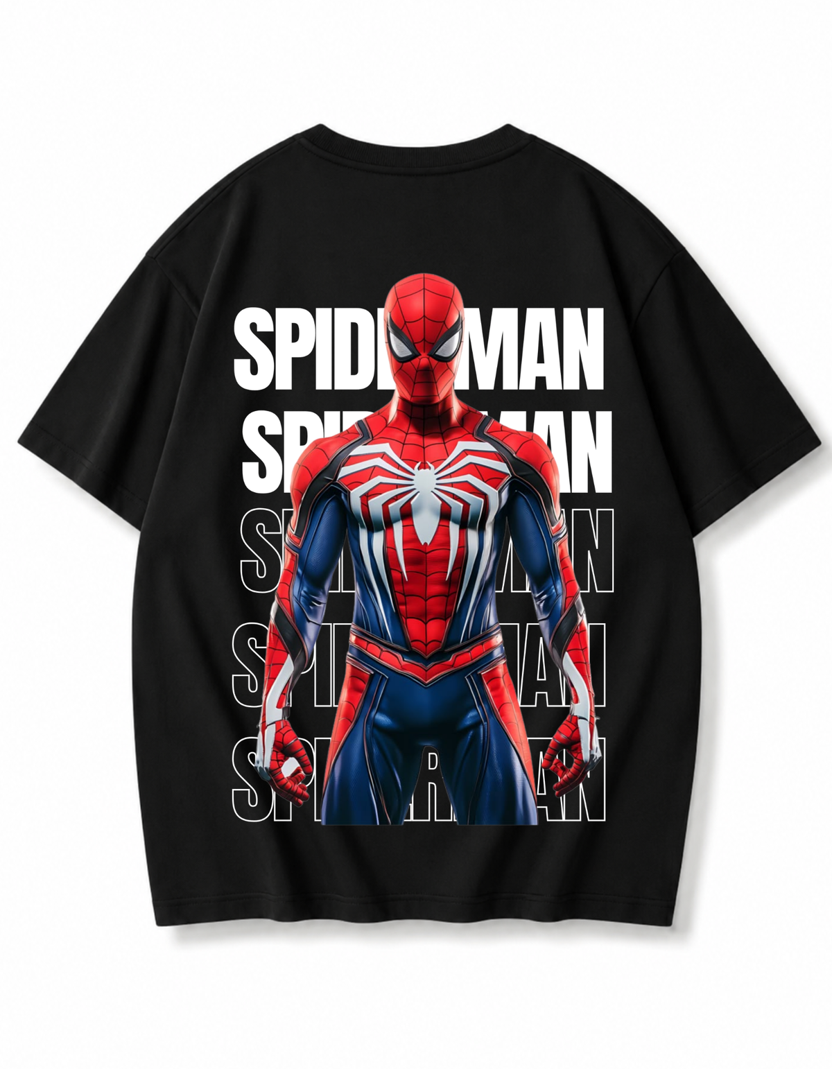 Spider Man  streetwear Oversized T-Shirt